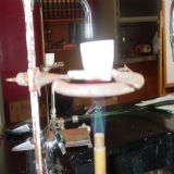burning magnesium